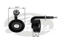 Gates t39020 rolka napinacza skoda, skoda fabia (6y2)