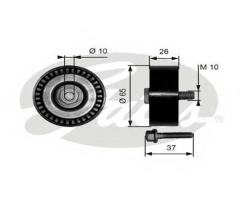 Gates t36300 rolka prowadząca, audi a3 (8p1), skoda superb (3t4), vw passat (362)