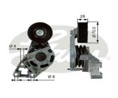 Gates t38472 napinacz paska vw audi seat skoda, audi a2 (8z0), seat ibiza iv (6l1)