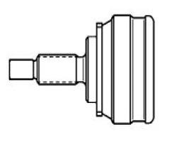 LÖbro 303384 przegub napędowy ford, ford focus (daw, dbw)