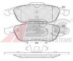 A.b.s. 37707 klocki hamulcowe renault laguna iii 07-przód, renault laguna iii (bt0/1)