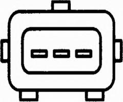 Hella 6pu 009 163-421 czujnik położenia wału citroen, citroËn xm (y3), peugeot 605 (6b)