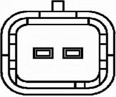 Hella 6pu 009 163-461 czujnik położenia wału citroen, citroËn ax (za-_)