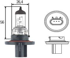 Hella 8gj 008 837-121 Żarówka h13 12v