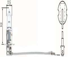 Hella 8gh 002 090-271 Żarówka h3 12v 35w