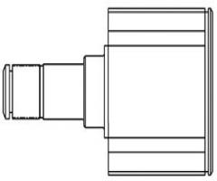 Gsp 661011 przegub napędowy komplet audi, audi a3 (8p1), seat altea (5p1), skoda octavia (1z3)