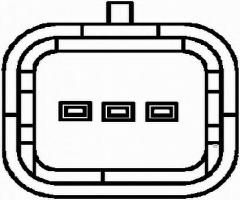 Hella 6pu 009 121-381 czujnik położenia wałka rozrządu citroen, citroËn c3 i (fc_)