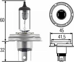 Hella 8gj 004 173-121 Żarówka h4