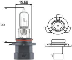 Hella 8gh 005 635-161 Żarówka hb3a, 12v