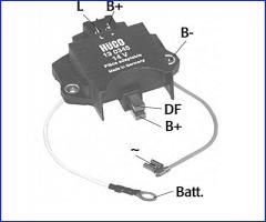 HÜco 130345 regulator napięcia 14v
