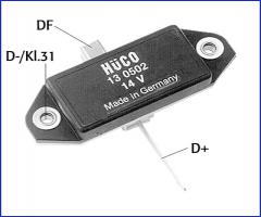 HÜco 130502 regulator napięcia 14v, vw garbus
