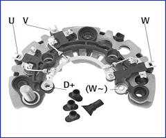HÜco 139095 mostek prostowniczy alternatora