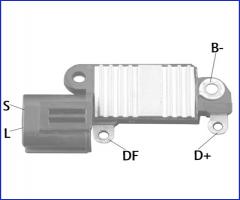 HÜco 132853 regulator napięcia 14v, nissan primera traveller (w10)