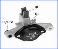 HÜco 130504 regulator napięcia 14v, mercedes-benz 190 (w201), seat ibiza i (021a)