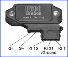 HÜco 138005 moduł zapłonowy citroen, citroËn ax (za-_), ford fiesta iii (gfj)