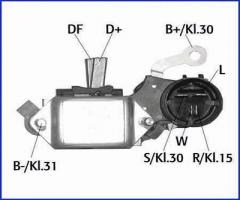 HÜco 132859 regulator napięcia 14v, opel vectra a (86_, 87_)