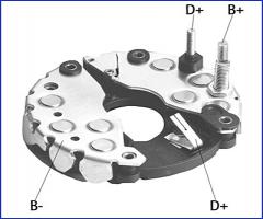 HÜco 139169 mostek prostowniczy alternatora