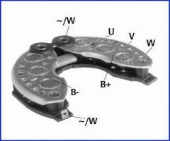 HÜco 139661 mostek prostowniczy alternatora 50a