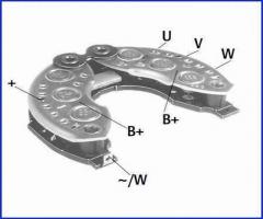 HÜco 139671 mostek prostowniczy alternatora 50a