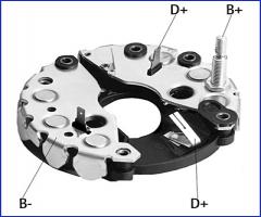 HÜco 139352 mostek prostowniczy alternatora