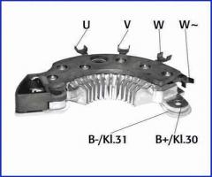 HÜco 139589 mostek prostowniczy alternatora 40a