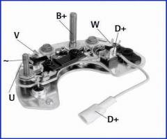 HÜco 139635 mostek prostowniczy alternatora 35a