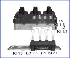 HÜco 138437 zestaw układu zapłonowego + moduł vw seat, seat leon (1m1), vw golf iv (1j1)