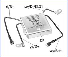 HÜco 130803 regulator napięcia 14v