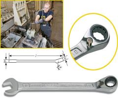 Hazet 606-13 klucz pł.oczk. z grzechotką