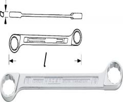 Hazet 610n-21x22 klucz oczkowy