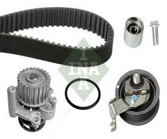 Ina 530034430 zestaw rozrządu z paskiem + pompa wody audi, audi a3 (8l1), seat alhambra (7v8, 7v9)