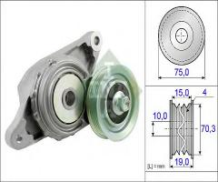 Ina 534048910 napinacz paska honda, honda jazz iii (ge)