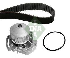 Ina 530058630 zestaw rozrządu z paskiem + pompa wody seat, seat ibiza ii (6k1), vw polo (86c, 80)