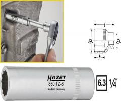 Hazet 850tz-8 nasadka 12 kt do Śrub moc, obudowę przekł. Łańcuch