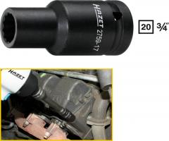 Hazet 2759-17 nasadka 3/4 12-kt do głowicy cylindrów