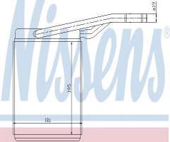 Nissens 71747 pompa hamulcowa suzuki swift 89-01, ford focus (daw, dbw)