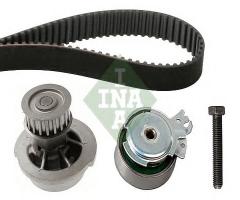 Ina 530000432 zestaw rozrządu z paskiem + pompa wody buick, chevrolet kalos, daewoo lanos (klat)