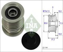 Ina 535000910 sprzęgło alternatora vw, seat arosa (6h), skoda felicia i (6u1), vw polo (6n1)