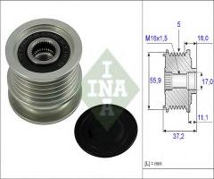 Ina 535001810 sprzęgło alternatora vw seat, seat arosa (6h), vw polo (6n1)