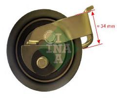 Ina 531039920 rolka napinacza vw audi, audi a3 (8l1), seat alhambra (7v8, 7v9), skoda octavia (1u2)