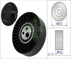 Ina 531063520 rolka napinacza fiat lancia, alfa romeo 166 (936), fiat marea (185)