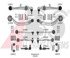 A.b.s. 219902 zestaw wahaczy vw passat 00-05, audi a8 (4d2, 4d8), skoda superb (3u4)