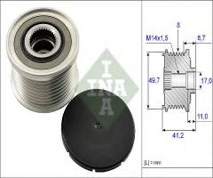 Ina 535014110 sprzęgło alternatora jeep, jeep grand cherokee ii (wj, wg)