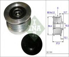 Ina 535011010 sprzęgło alternatora kia hyundai, hyundai matrix (fc)