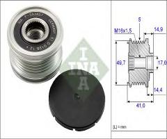 Ina 535010110 sprzęgło alternatora mercedes, mercedes-benz klasa a (w169)