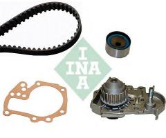 Ina 530001830 zestaw rozrządu z paskiem + pompa wody renault, renault megane i (ba0/1_)