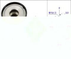 Ina 535019210 sprzęgło alternatora opel, alfa romeo mito (955), fiat punto van (199)