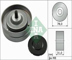 Ina 532046310 rolka prowadząca audi, audi a8 (4e_), vw phaeton (3d_)