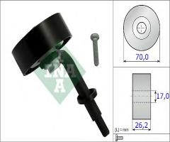 Ina 531078310 rolka napinacza bmw, bmw x3 (e83)