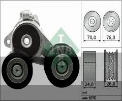 Ina 534030910 napinacz paska ford, ford focus ii (da_)